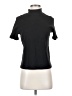 Classic Elements Black Short Sleeve Turtleneck Size S - photo 1