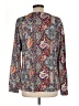 Xieerduo Paisley Gray Long Sleeve Blouse Size L - photo 2