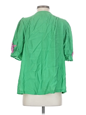 Umgee Short Sleeve Blouse (view 2)