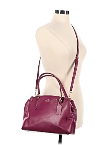 Coach Factory Leather Satchel (view 2)
