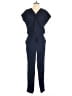 Vince. 100% Polyester Solid Blue Jumpsuit Size 6 - photo 1