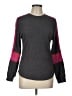 Natural Life Color Block Gray Pullover Sweater Size L - photo 1