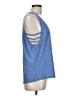 Unbranded Blue Sleeveless T-Shirt Size L - photo 4