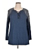 Energie Blue 3/4 Sleeve Top Size XL - photo 1