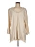 Chico's Ivory 3/4 Sleeve Top Size M - photo 1