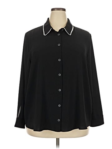 Halogen Long Sleeve Blouse (view 1)