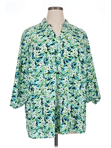 Catherines 3/4 Sleeve Blouse (view 1)