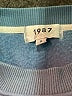 1987 Blue Sweatshirt Size S - photo 7