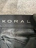 Koral Black Leggings Size M - photo 7