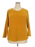 Chenault 100% Polyester Yellow Pullover Sweater Size 2X - photo 1