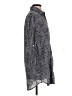 Julia Amory 100% Cotton Paisley Gray Long Sleeve Button-Down Shirt Size XS - photo 4
