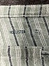Hollister 100% Polyester Stripes Silver Gray Casual Pants Size XL - photo 4