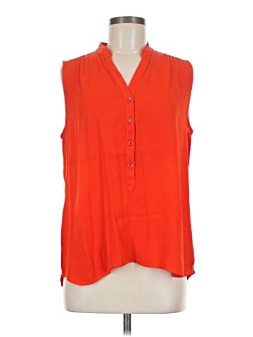 CAbi Sleeveless Button-Down Shirt (view 1)