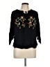 Assorted Brands Black 3/4 Sleeve Blouse Size L - photo 1