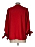 CeCe 100% Polyester Red 3/4 Sleeve Blouse Size L - photo 2