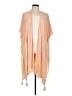 Surf Gypsy 100% Rayon Orange Kimono Size L (estimated) - photo 1