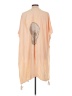 Surf Gypsy 100% Rayon Orange Kimono Size L (estimated) - photo 2
