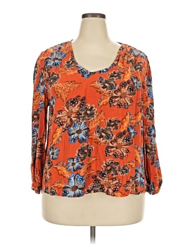 Old Navy 3/4 Sleeve Blouse (view 1)