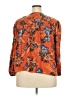 Old Navy Orange 3/4 Sleeve Blouse Size 2X - photo 2