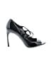 Miu Miu 100% Leather Black Heels Size EU 38 - photo 1