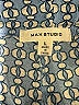 Max Studio Polka Dots Blue Shorts Size L - photo 3