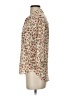 L'Agence 100% Viscose Floral Ivory 3/4 Sleeve Blouse Size XS (tall) - photo 5