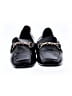 Fashion 100% Leather Black Flats Size JP 23 / US 6 - photo 2