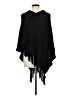 Unbranded 100% Acrylic Black Poncho One size - photo 2