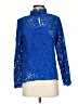 J.Crew Blue Long Sleeve Blouse Size 4 - photo 1