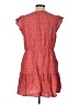 Gap 100% Rayon Paisley Red Casual Dress Size L - photo 2