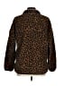 Time and Tru 100% Polyester Animal Print Brown Fleece Size M - photo 2