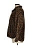 Time and Tru 100% Polyester Animal Print Brown Fleece Size M - photo 5