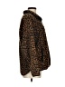 Time and Tru 100% Polyester Animal Print Brown Fleece Size M - photo 4