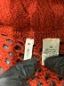 Moth Red Orange Wool Cardigan Size M - photo 7