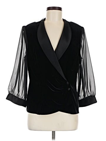 Alex Evenings 3/4 Sleeve Blouse (view 1)