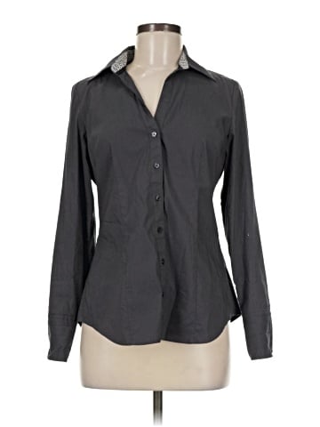 Express Design Studio Long Sleeve Blouse (view 1)