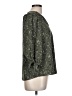 Olivia Grey 100% Polyester Green 3/4 Sleeve Blouse Size L - photo 4