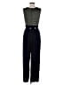 John Roberts Color Block Blue Jumpsuit Size 8 - photo 2