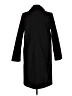 Zara 100% Polyester Black Coat Size L - photo 2