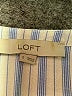 Ann Taylor LOFT 100% Rayon Blue Sleeveless Button-Down Shirt Size S - photo 7