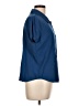 Muk Luks 100% Polyester Blue Short Sleeve Blouse Size L - photo 4