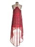 Truth NYC 100% Polyester Paisley Red Cocktail Dress Size S - photo 2