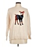 Ann Taylor LOFT Print Tan Pullover Sweater Size M - photo 1