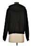 Divided by H&M 100% Polyester Solid Black Windbreaker Size S - photo 2