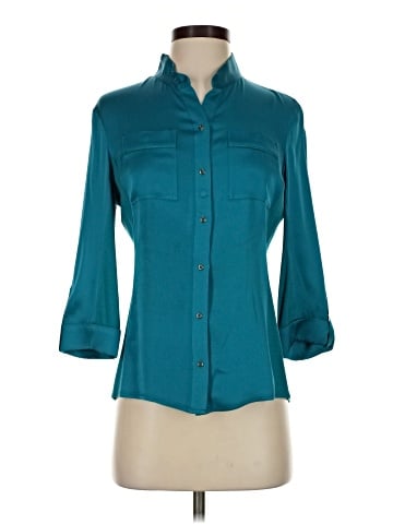 Elie Tahari 3/4 Sleeve Button-Down Shirt (view 1)