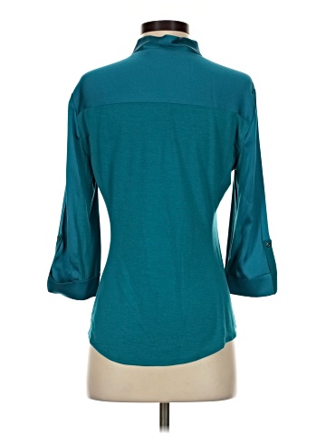 Elie Tahari 3/4 Sleeve Button-Down Shirt (view 2)