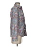 Talbots Paisley Gray Long Sleeve Button-Down Shirt Size 2 - photo 4