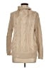 L.L.Bean 100% Cotton Tan Turtleneck Sweater Size M (petite) - photo 1