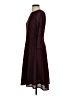 Wisp Stripes Burgundy Casual Dress Size 4 - photo 5