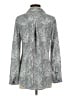Time and Tru 100% Polyester Paisley Gray Long Sleeve Blouse Size S - photo 2